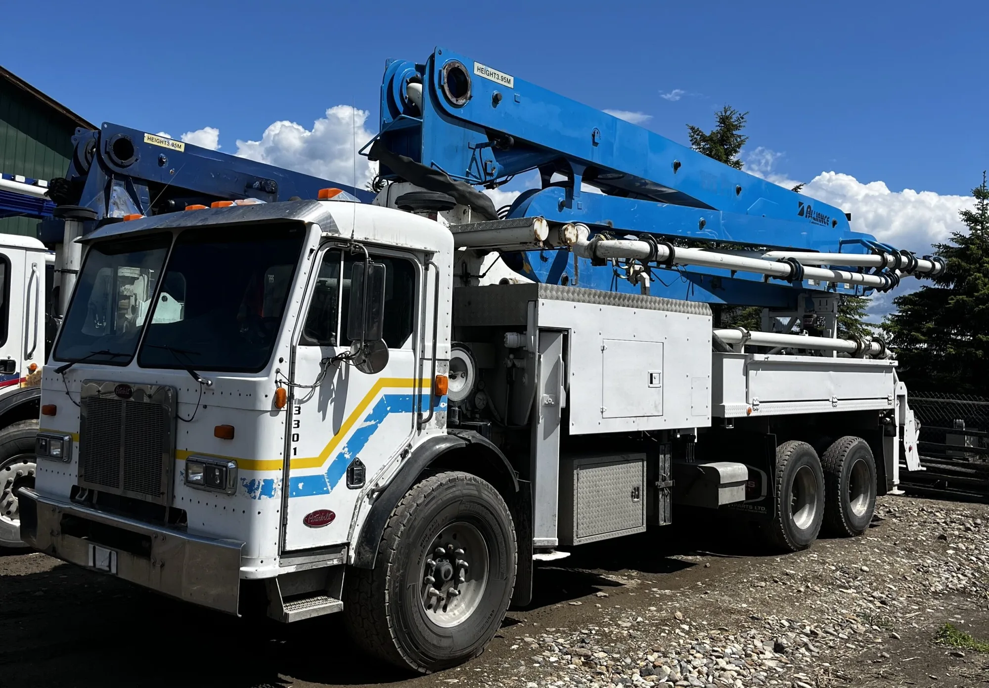 Used 2007 ALLIANCE JXR33-4.16 Concrete Pumps Colorado US | Concrete Pump Depot #1394043