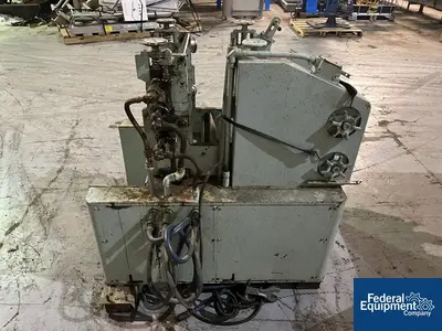 USED NRM 12" NRM Three Roll Sheet Stack