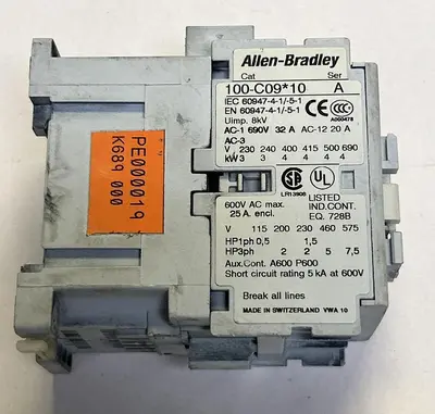 USED ALLEN-BRADLEY 100-C0910