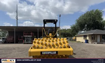 Used 2004 CATERPILLAR CP-563E Single Drum Rollers Texas US | Proxy Equipment #1385267