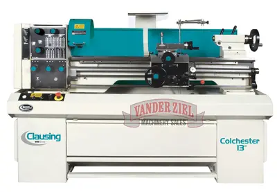 New | in-Stock CLAUSING 802 Engine Lathes Michigan US | Vander Ziel Machinery Sales #482322