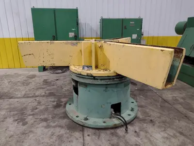 16 STAND X 4" x 36" WIDE R-PANEL ASC ROLLFORMER LINE WITH REEL & CUT OFF, BECK CONTROLS: STOCK #21176
