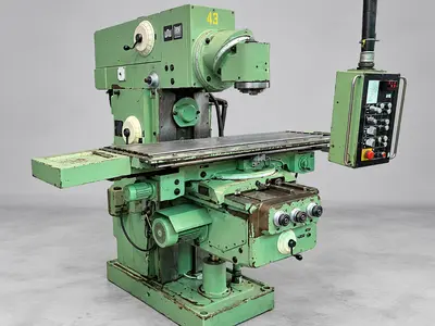 Used WMW HECKERT FU400 Universal Mills AU | ESP Machinery Australia Pty Ltd #1326723