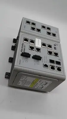 Used ALLEN-BRADLEY ALLEN-BRADLEY STRATIX 8000 1783-MS10T ETHERNET MANAGED SWITCH Switch Parts | ND Industrial Surplus #1211980
