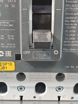 Siemens HCS3S100 HCGA Circuit Breaker 100A 3 Phase 100 Amp Loc4E26