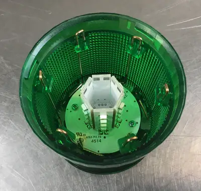 NEW SIEMENS 8WD4-420-5DC GREEN ROTATING LIGHT ELEMENT 3E-17