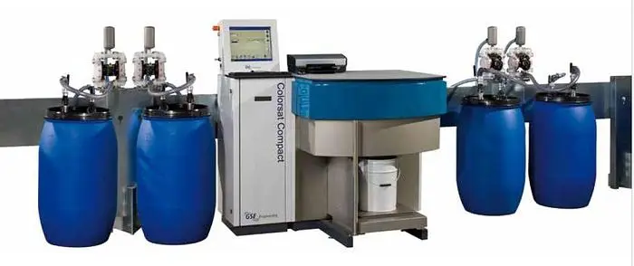 Used GSE COLORSAT-SLIM AUTOMATIC INK DISPENSING SYSTEM Dispensing Machines North Carolina US | Pruitt Machinery #716303