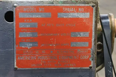 Used _UNKNOWN_ _UNKNOWN_ Spot Welders New York US | Federal Equipment #1300241