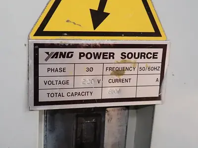 USED 1993 YANG IRON WORKS CO SML 12