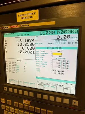 2011 DOOSAN PUMA 2100Y Lathes CNC, Y-Axis / Multi Axis | USED CNC (7)
