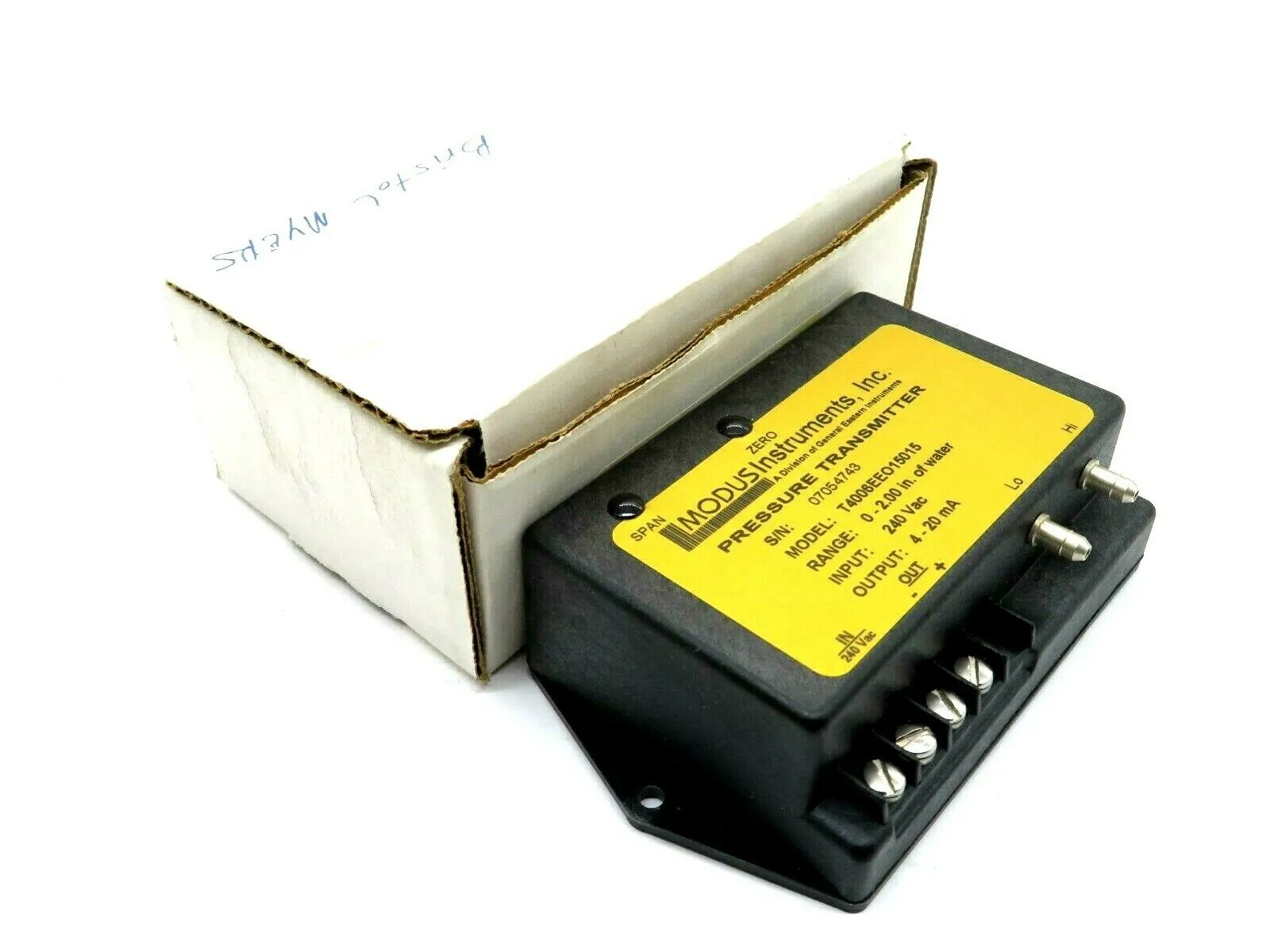 NEW MODUS T4006EEO15015 PRESSURE TRANSMITTER