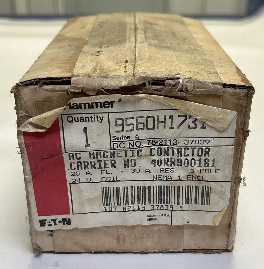 Used CUTLER-HAMMER 9560H1731 Relays & Switches Ohio US | Surplus Asset Holdings #1246689
