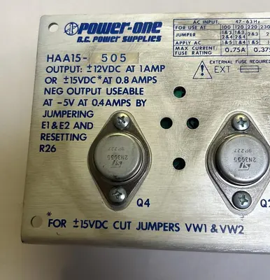 USED POWER-ONE HAA15-505