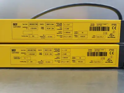 USED SICK C4000 C46E-0301CT400/C46S-0301CT400 Safety Curtain System