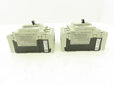 Fuji BW50RAGU3P015 3-Pole Auto Circuit Breaker 15A 500V 3Ph Molded Case Lot of 2