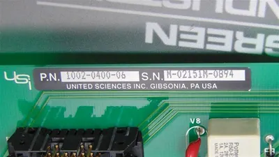 United Sciences Inc. 1002-0400-06 Remote Display Board Used
