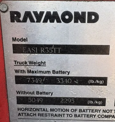 USED Raymond EASI R35TT