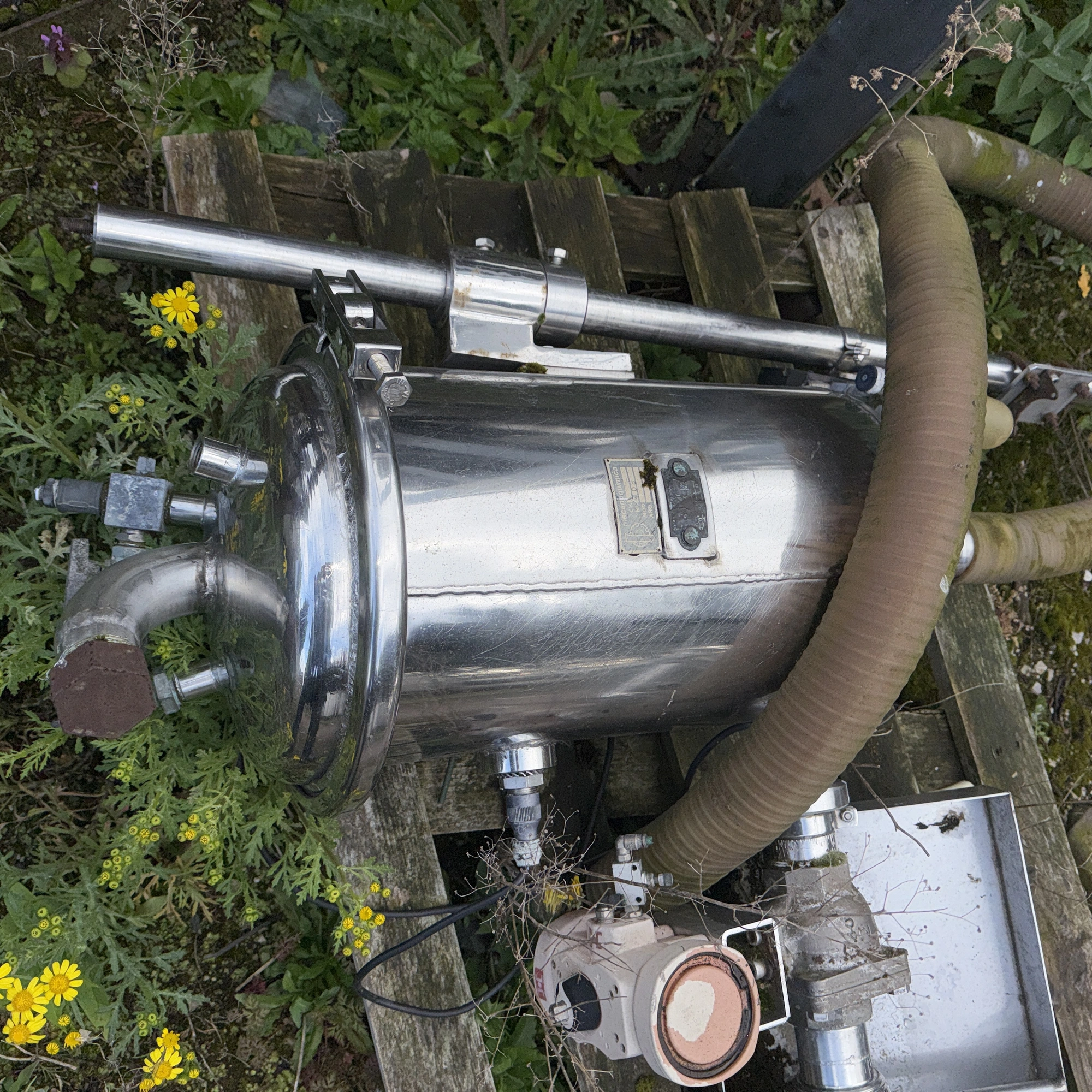 20L S/S Vertical Enclosed Pressure Pot
