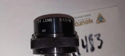 Vintage Lot of  7 Camera TV Lenses Made in Japan   1 :1.7/16 0.05mm