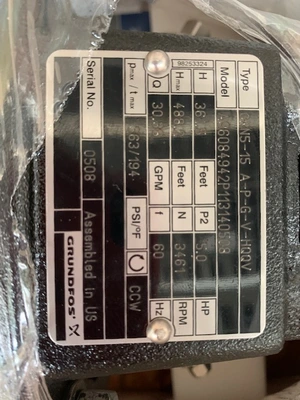 USED Grundfos A96084942P113140508