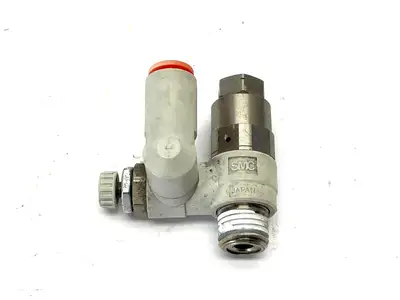 USED SMC FLOW CONTROL FITTING