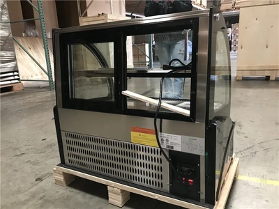171-0275 36" Self Contained Full Service Bakery Countertop Case Cooler