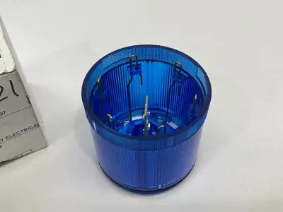 New | in-Stock WERMA Permanent LED Beacon Light Blue 24VAC/DC 843.500.55 Light Source Equipment Michigan US | Maverick Industrial Sales #1462979