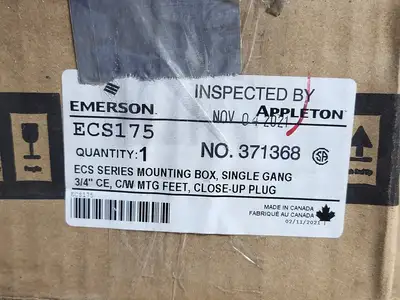NEW APPLETON ECS175
