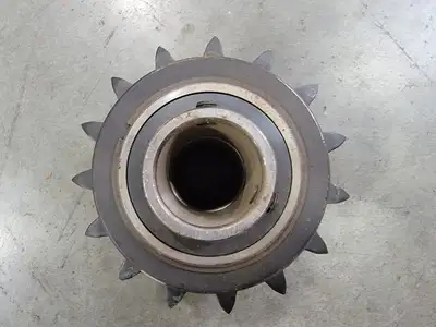 Idler Roller Chain Sprocket 80C15107IA, Size 80, 15 Teeth w/ ER23 Bearing
