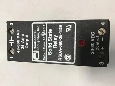 USED CONTINENTAL INDUSTRIES RSDA-660-25-1DE