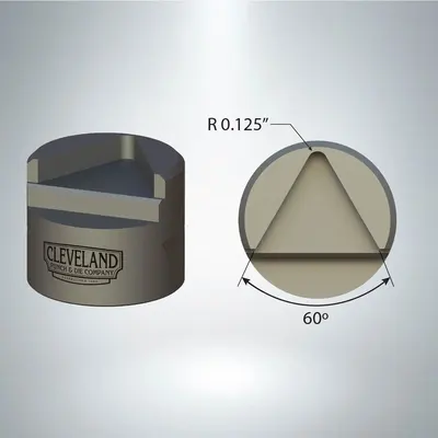 CLEVELAND PUNCH & DIE 0062DPD0500L Dies | Punch Press and Shear (1)