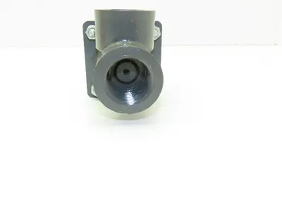Plast-o-matic D100B 1" Shutoff Valve Pneumatic Air Powered Control PVC Sch 80