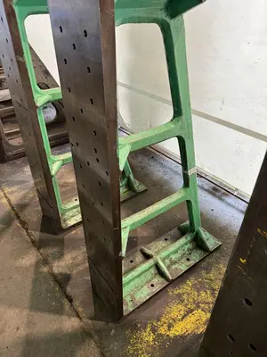 12" WIDE X 60" TALL X 36" DEEP ANGLE PLATE SET. STOCK # 0364824