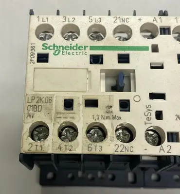 Used SCHNEIDER ELECTRIC LP2K0601BD Miscellaneous Equipment (Electrical & Power) | Surplus Asset Holdings #1189762