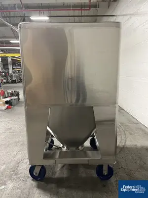 USED TOTE Systems 48" x 42" x 10"  Tote Systems Stainless Steel Transfer Bins