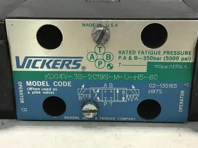 USED VICKERS KDG4V-3S-2C19S-M-U-H5-60