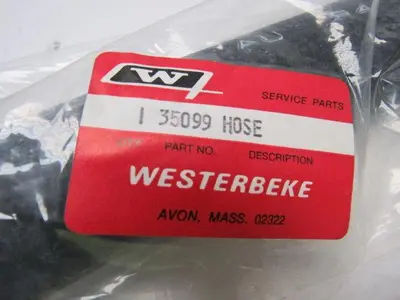 Westerbeke 35099 9.0 BTG Cooling System Exchanger To Manifold Hose