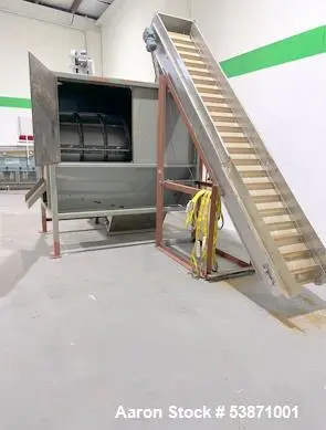 Used Cleaning and Sizing Herb Processing Line
