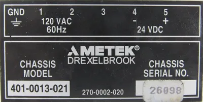 USED AMETEK 401-0013-021 POWER SUPPLY LEVEL CONTROL 4010013021