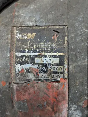 2-TON C&M ELECTRIC HOIST 110V SINGLE PHASE: STOCK #19861