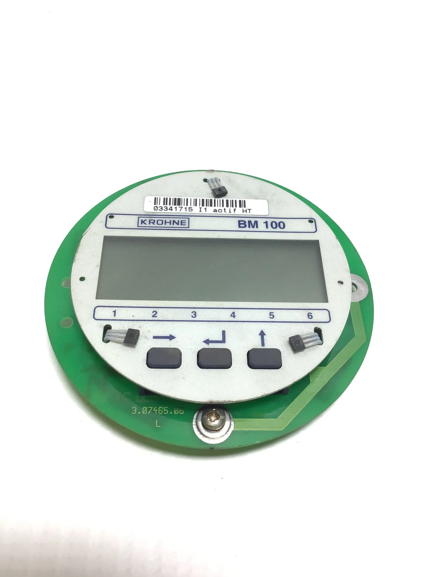 Krohne BM100 Flowmeter Converter Replacement Display