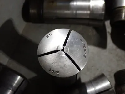 Hardinge  5/64, 5/16, 7/16, 1/32 Collets