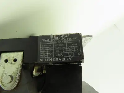 Allen Bradley 1494F-N60 Switch Fused 60A 600V Operator Handle
