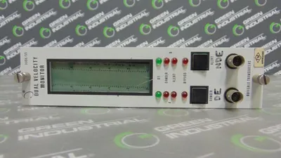 Bently Nevada 3300 Series Velocity Monitor 3300/55-01-04-02-02-03-00-06-00 Used