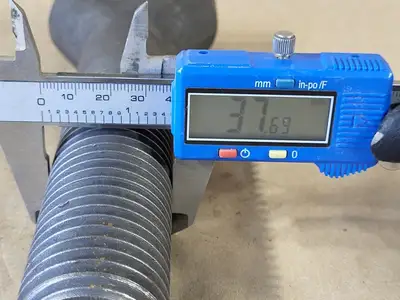 1-1/2" x 6.5" Oval Head Liner Bolt Grade 5