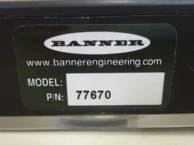 USED BANNER ENGINEERING 77670