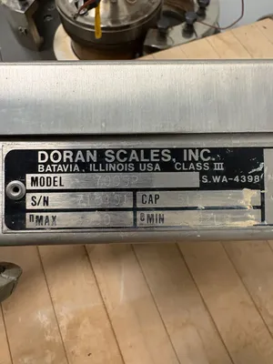 Used DORAN 7000M Scales South Carolina US | ESS Industrial Equipment Sales #1763276