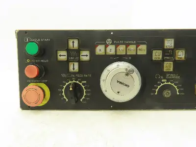 Okuma E5409-770-002-3 HMI Keypad Operator Control Panel With E-Stop