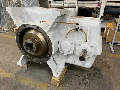 1988 DAVIS STANDARD 3.5" GEAR BOX Extrusion Other, Extruder Gearbox | Mark One Machinery (5)