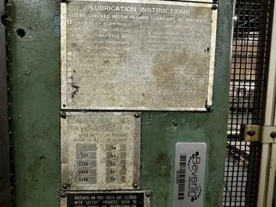 150 TON MINSTER E2-150-42-30 HEVI-STAMPER STRAIGHT SIDE PRESS: YOBRO #23911